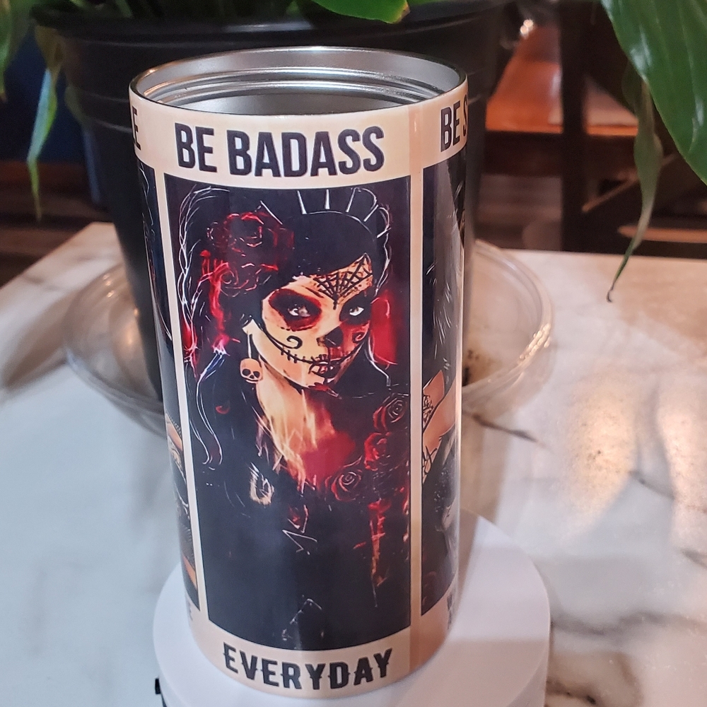 Be Strong, Be Brave 4 in 1 Can Cooler 14oz Tumbler 🎉sale
